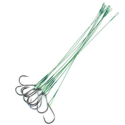 China High Carbon Twine Hook, Double Hook, Explosion Hook Iseni Fishing Hook 200mm Bite Wire 15# Heavy Duty Fishhook Wholesale for sale