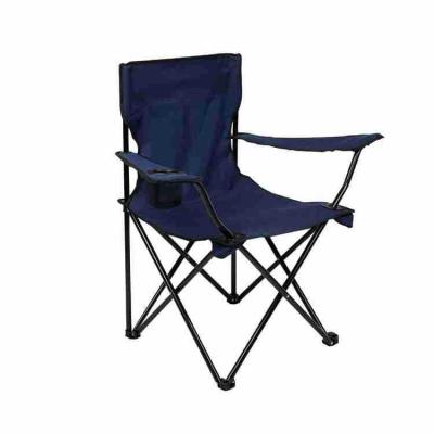 China Export World Custom Beach Easy-Carry Outdoor Folding Chairs with Cup Rings and Back-to-Back Recreational Armrests for Camping and Fishing for sale