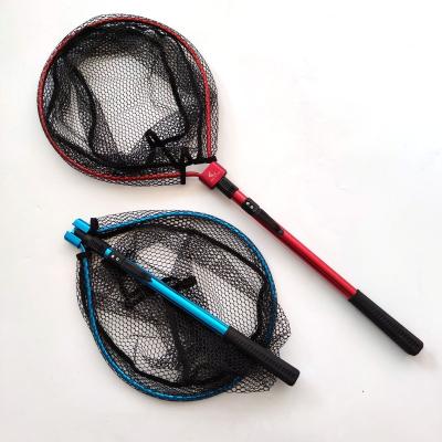 China Multifilament Aluminum Alloy Outdoor Fishing Folding Fishing Net, Hand Folding Net for sale