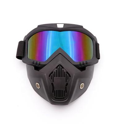 China Vintage Face Mask Riding Mountain Motorcycle Bike Outdoor Sports Windproof Helmet for sale