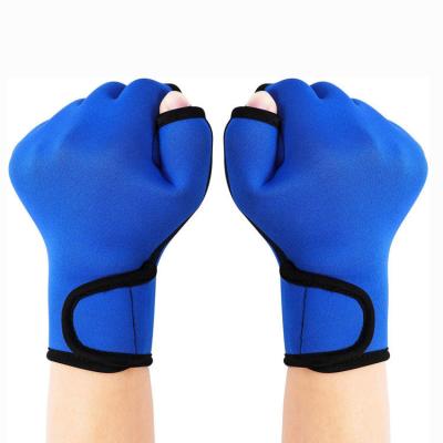 China Comfortable Adult Neoprene Kit Paddle Duck Palm 2mm Surf Diving Material Swimming Snorkeling Training Gloves for sale