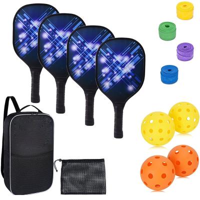 China Durable edge guard for wholesale private label usapa ama custom fiberglass pickleball paddle for sale