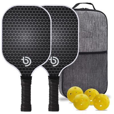 China New Durable Carbon Fiber Pickleball Paddle Set Wholesale By Manufacturers 4 Pickle Ball for sale