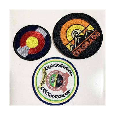 China Factory Price Handmade High Quality Handmade Hat Embroidery Custom Woven Patch Woven Patch Apparel Patch for sale