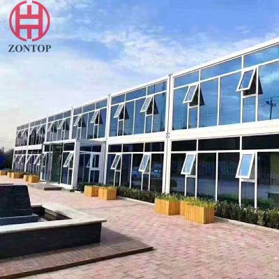 China Low cost office style modern light package flat pack modular minimalist minimalist prefab house made in china for sale