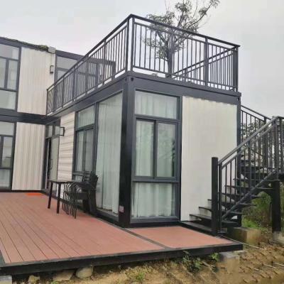 China Modern Hot Sale Low Cost Fully Furnished Mobile Prefab Container House For Office / Cafe for sale