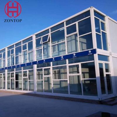 China Factory Price 40ft Modern Prefab Homes Prefab Container House For Office Living Hotel for sale