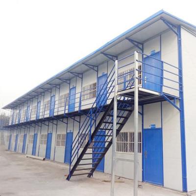 China Two Chamber Steel Prefab Labor Camp China Sandwich Panel Style Small Housing Price Design Surinam Small K for sale