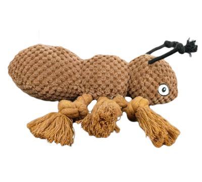 China Dogs Ant Trained Pet Pineapple Velvet Cotton Rope Dog Toy Squeaker Factory Directly Supplied for sale