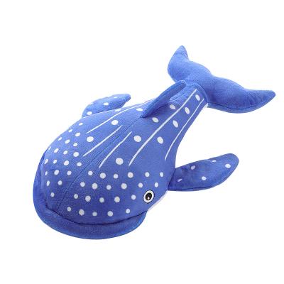 China Dogs Dog Toys Super Soft Whale Shape Fabric Squeaky Dog Toys Are Directly Supplied From The Manufacturer for sale