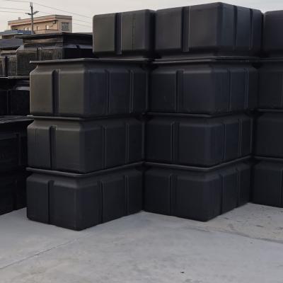 China Stable and Safe High Quality Modular Pontoon Tubes PE Box Floating Dock Interior Foam Filled Pontoon for sale