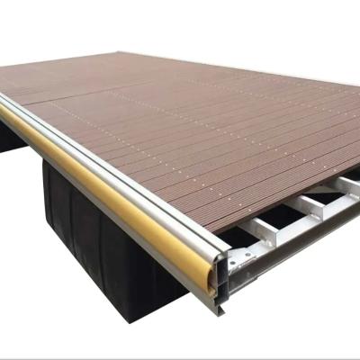 China Stable Custom Yacht Dock Aluminum Floating Deck Helm Boat Floating Dock for sale