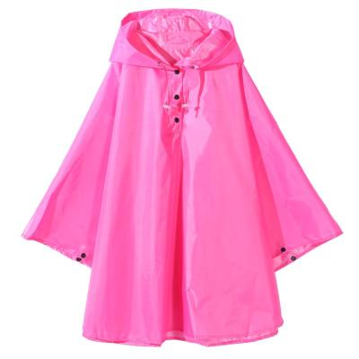 China Child RainJacket Solid Color Waterproof Raincoat /Windproof/Eco-friendly/Durable/Soft Cap Kids Rain Poncho Raincoat Rainwear for sale