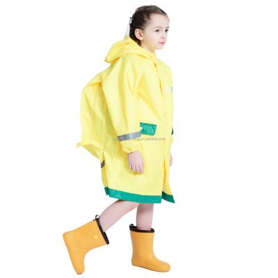 China Custom Made Raincoat Windproof Raincoat Children Poncho Dinosaur Suit Reflective Raincoat for sale