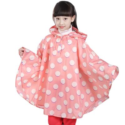 China 100% Children Raincoat Cartoon Rain Coat Waterproof /Windproof/Eco-friendly/Durable/Soft Star Printed Kids Cartoon Poncho for sale