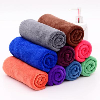 China Child Safe Microfiber Weft Knitting Terry Towel for sale