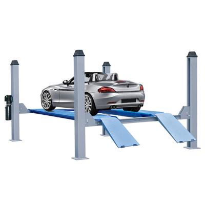 China CAR REPAIR MAINTENANCE CE Approved Car LIFTING Good Price Customized Four Post Hydraulic Car Lift for sale