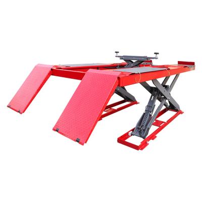 China Car lift machine for ultra-thin scissor lift 4000kg for sale