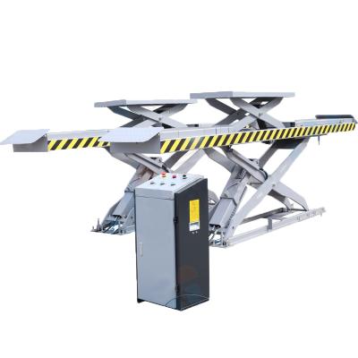 China Alignment Car Lift 220v Hydraulic Scissor Car Lift For Sale 3500kg/4000kg for sale