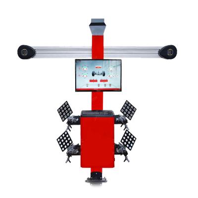 China Beam Camera Manually Move + 2 Monitors Update Computer Multi-Language 3D Wheel Aligner Free Wheel Aligner S-3DKL for sale