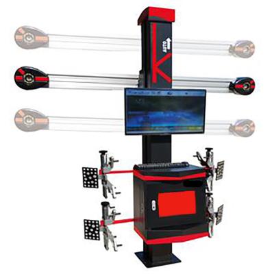 China free update dual screen CE certified accurate 3d wheel alignment machine S-3DKL for sale