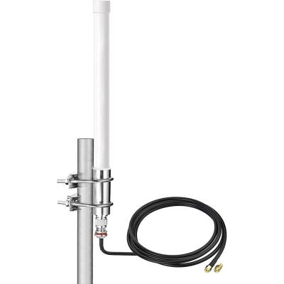 China Factory Direct Sales 868MHz 915MHz Long Range Omnidirectional Glass Steel Fiberglass Antenna Steel Antenna 5.8dbi 6dBi 8dbi 10dbi for sale