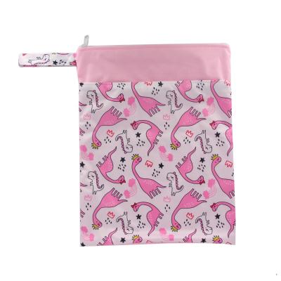 China Factory Supply Water Resistant Single Wet Bag Customized Wet Bag Dry Wet Diaper Bag for sale