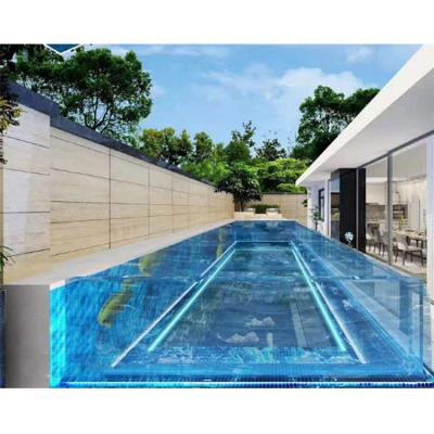 China Strong Plasticity Swimming Pool Window 100Mm Clear Acrylic Perspex Panel Cast Acrylic Swimming Pool Sheet for sale