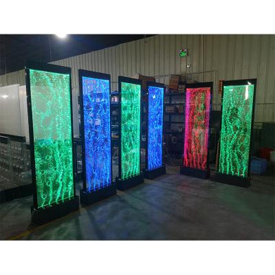 China (Other) Nightclub Wedding Party Restaurant Digital Control Adjustable Programming Led Acrylic Swirl Bubble Water Wall& for sale