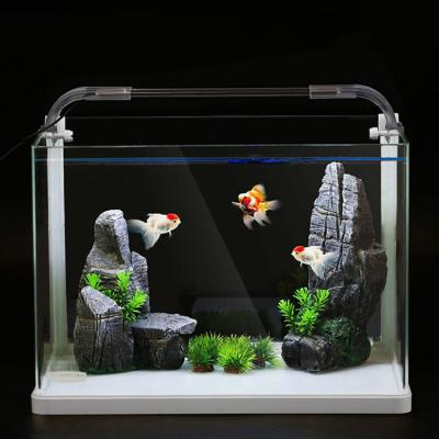 China Factory Made Viable Clear Glass Fish Tank , Creative Customized Size Aquarium Tabletop@ for sale