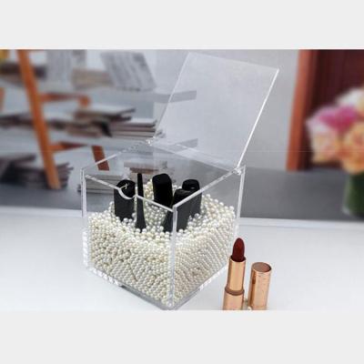 China Acrylic Small Storage Box Custom Perspex Boxes Small Display/Storage Box Clear Dust Cover for sale