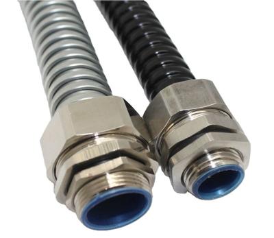 China Stainless Steel Electrical Corrugated Coated Metal Good Quality Plastic Flexible Metal Conduit Hose for sale