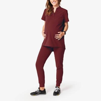 China Factory Supply Eco-friendly DDP Joggers Designer Hospital Uniform Scrubs Wholesale Custom Set for sale