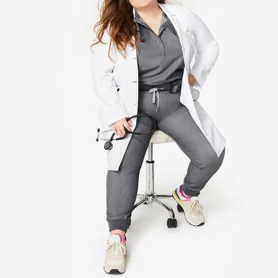 China Clean Fashion Design Eco-friendly Jogger Uniforms Brand Custom Supply Wholesale Lab Coat for sale