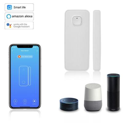 China Remote Wireless House Door Sensor Security Alarm Sensor Compatible With Smart Life APP for sale