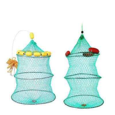 China Durable New Design Automatic Sea Floating Fishing Net With Floating Ball Fish Guard for sale