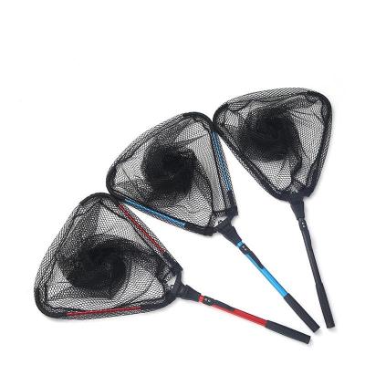 China Wholesale Portable Aluminum Alloy Fishing Net Foldable Foldable Telescopic Fishing Net for sale