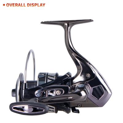 China LEFT HAND Amazon High Quality Metal Bearing Wheel Metal 15kg Max Drag Longline Fishing Spinning Fishing Reel for sale