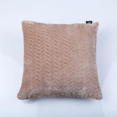 China D20636 Anti-pilling Soft Flannel Velvet Bed Cushion Car Chair Cushion Inserts 45x45 For Home Decor for sale