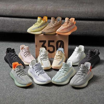 China Kid Yeezy 350 V2 Fashion Running Shoes Tx16 Kids Sports Toddler Light Sneaker Boys Girls White Running Casual Kids Custom Made for sale