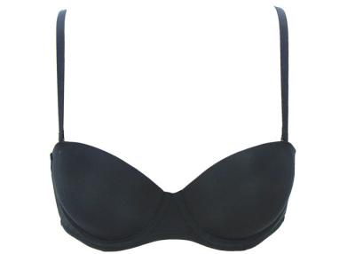 Cina Reggiseno elevantesi bianco di fenditura del nero del reggiseno di Underwire riempito annata retro liscio in vendita