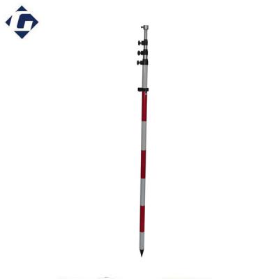 China 5M Aluminum Prism Pole D3-5 Survey Prism Pole for sale