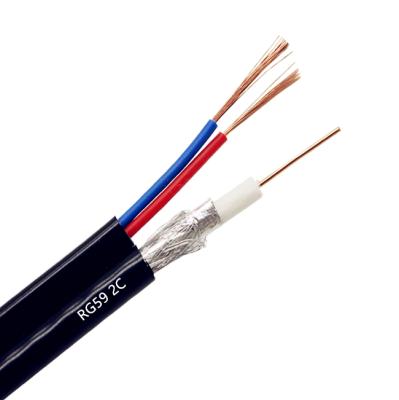 China CCTV/CATV Camera Monitor System Coaxial Cable RG59/RG6 With Power Cable 2c CCTV/CATV Camera Monitor System Communication Cable for sale