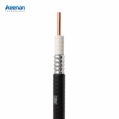 Chine High Quality 50Ohm Multimedia Corrugated Tube RF Power Cable Aluminum Coaxial Cable 1/2