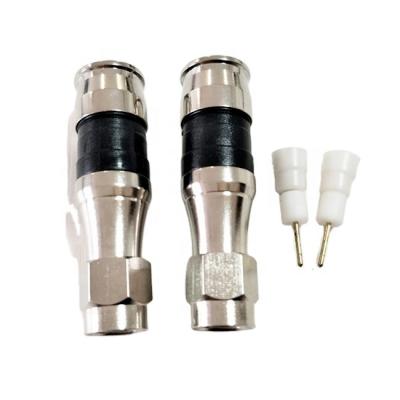 China audio & Camera Video Compression RG11 F Cctv Terminals Coaxial Waterproof Male Connector for sale