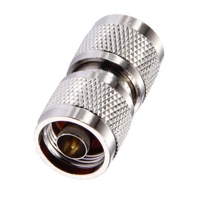 China Brass RF Coaxial Connector RF N Male To N Male Coaxial Connector Adapter for sale