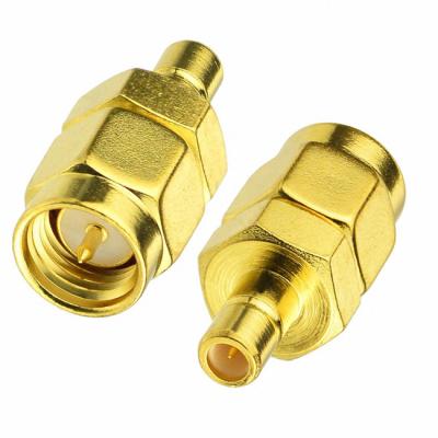 China Brass Top Sale SMA Male To SMB Male RF Coaxial Connector Adapter for sale