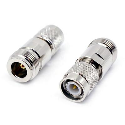 China Hot Sale Microwavve RF TNC Male To N Female Connector Coaxial Adapter for sale