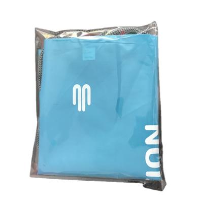 China Factory Promotion Eco-friendly Custom Logo Letter Polyester Backpack Printed Drawstring Bag for sale