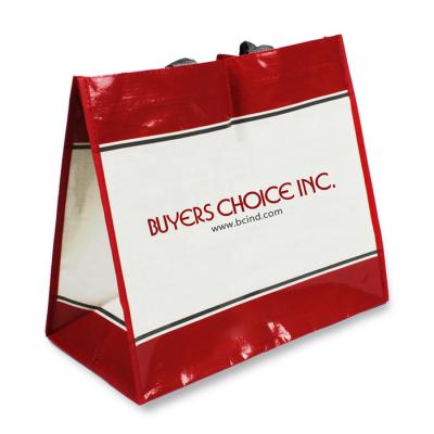 China Eco-friendly 100% PP Woven Waterproof Laminated Beach Bags for sale